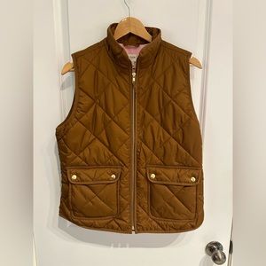 J. Crew Puffer Vest with Snap Pockets